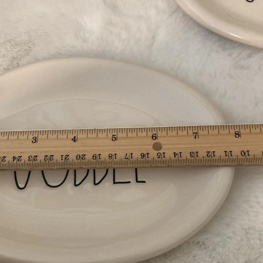 Rae Dunn Gobble Oval Plates